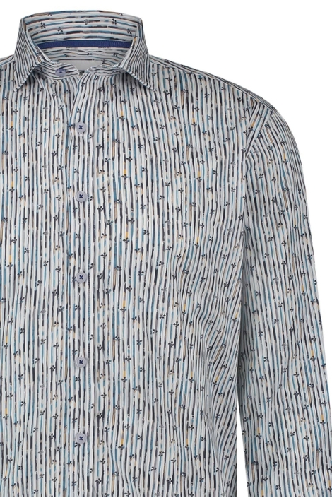 State of Art shirt ls striped pop